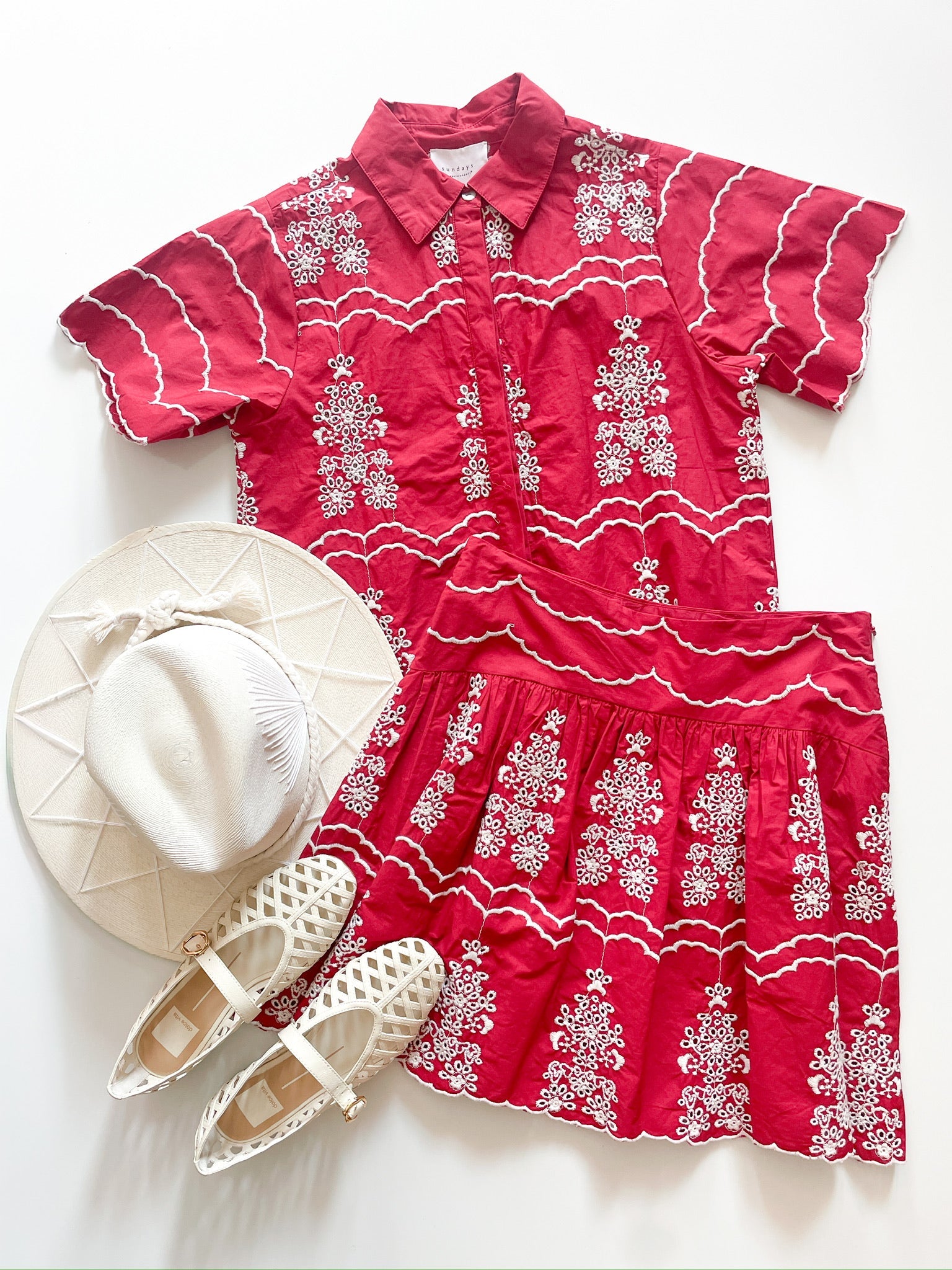 Montauk Sky Skirt - Swoon Boutique New Orleans