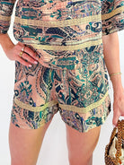 Mosaic Fuller Shorts - Swoon Boutique New Orleans
