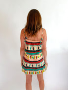 Multi Clash Short Dress - Swoon Boutique New Orleans