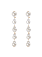 Natural Pearl Statement Drop Earrings - Swoon Boutique New Orleans