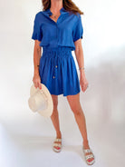 Nina Harbor Mini Dress - Swoon Boutique New Orleans