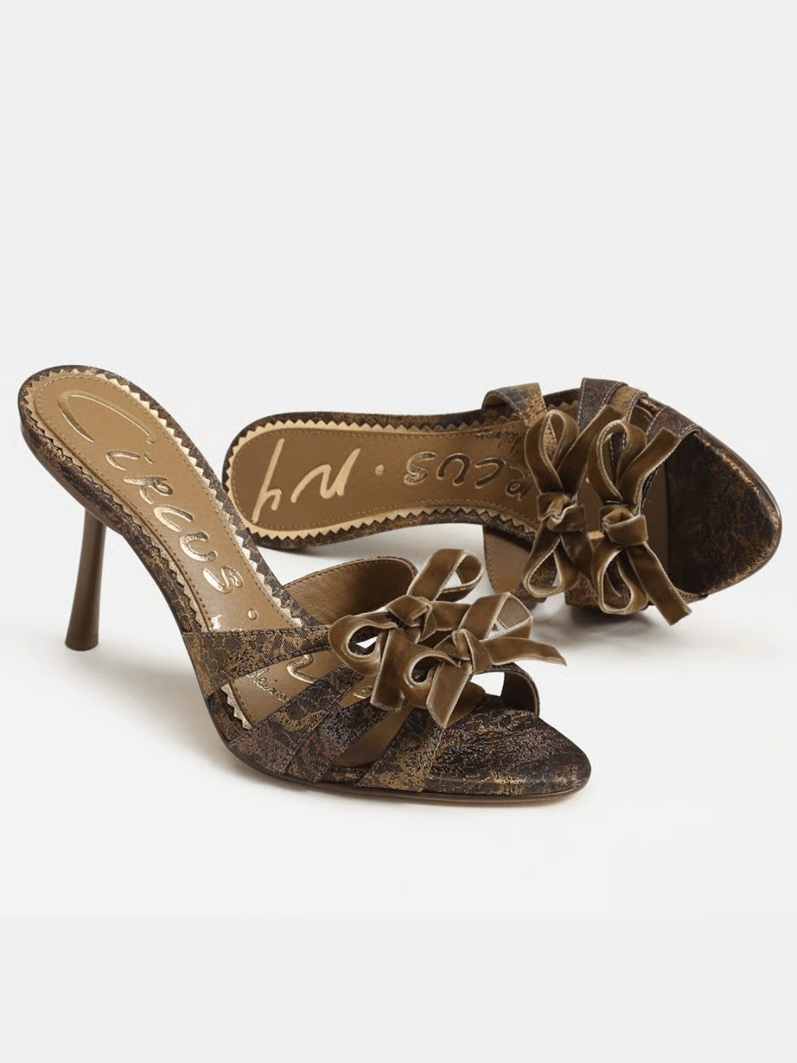 Nora Olive Bow Heel - Swoon Boutique New Orleans