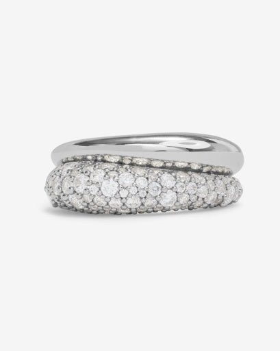 Norah Loves a Pavé Double Ring - Swoon Boutique New Orleans