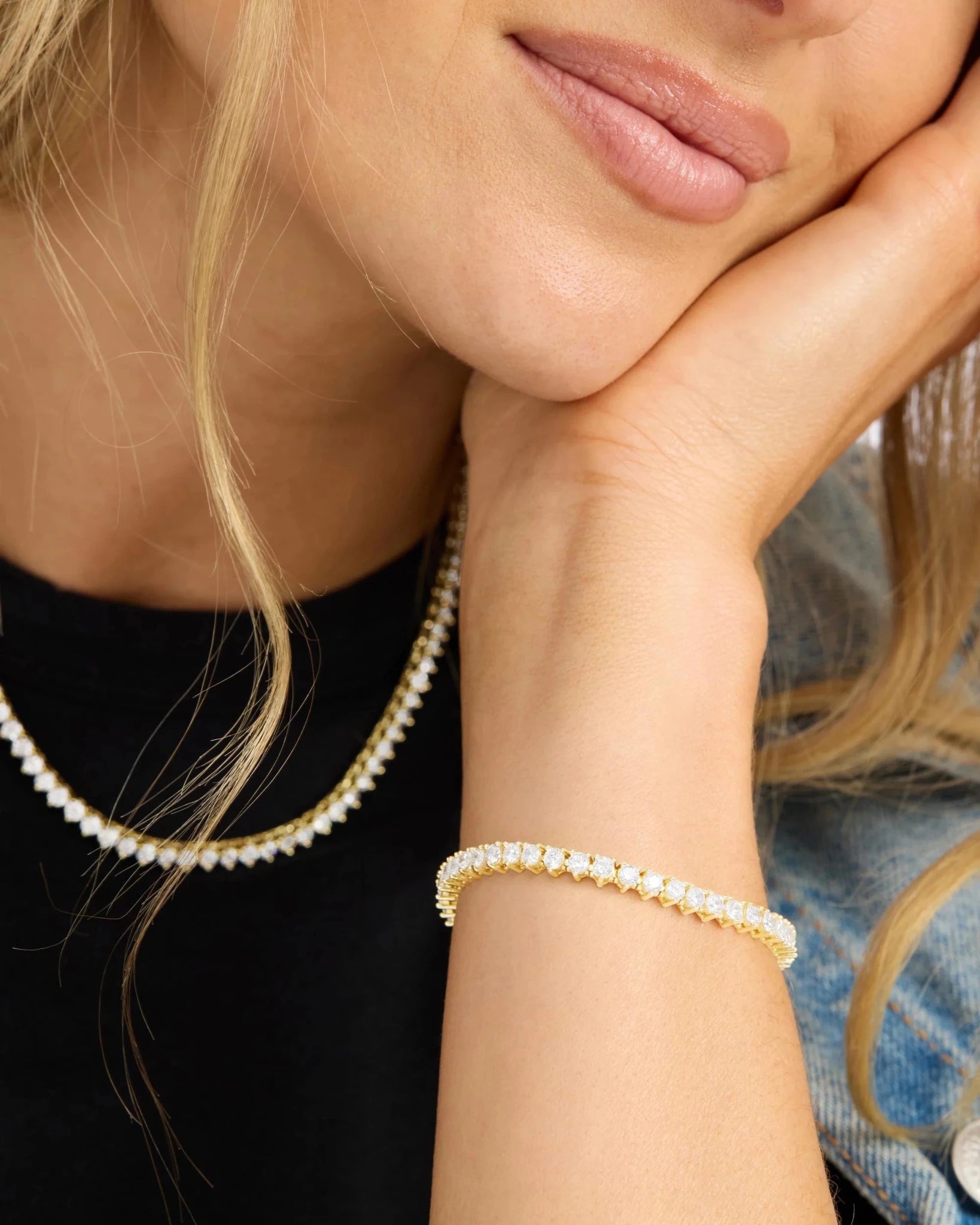 Not Your Basic Tennis Bracelet 3mm - Swoon Boutique New Orleans