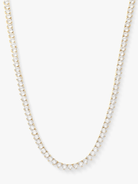 Not Your Basic Tennis Necklace 16' - Swoon Boutique New Orleans