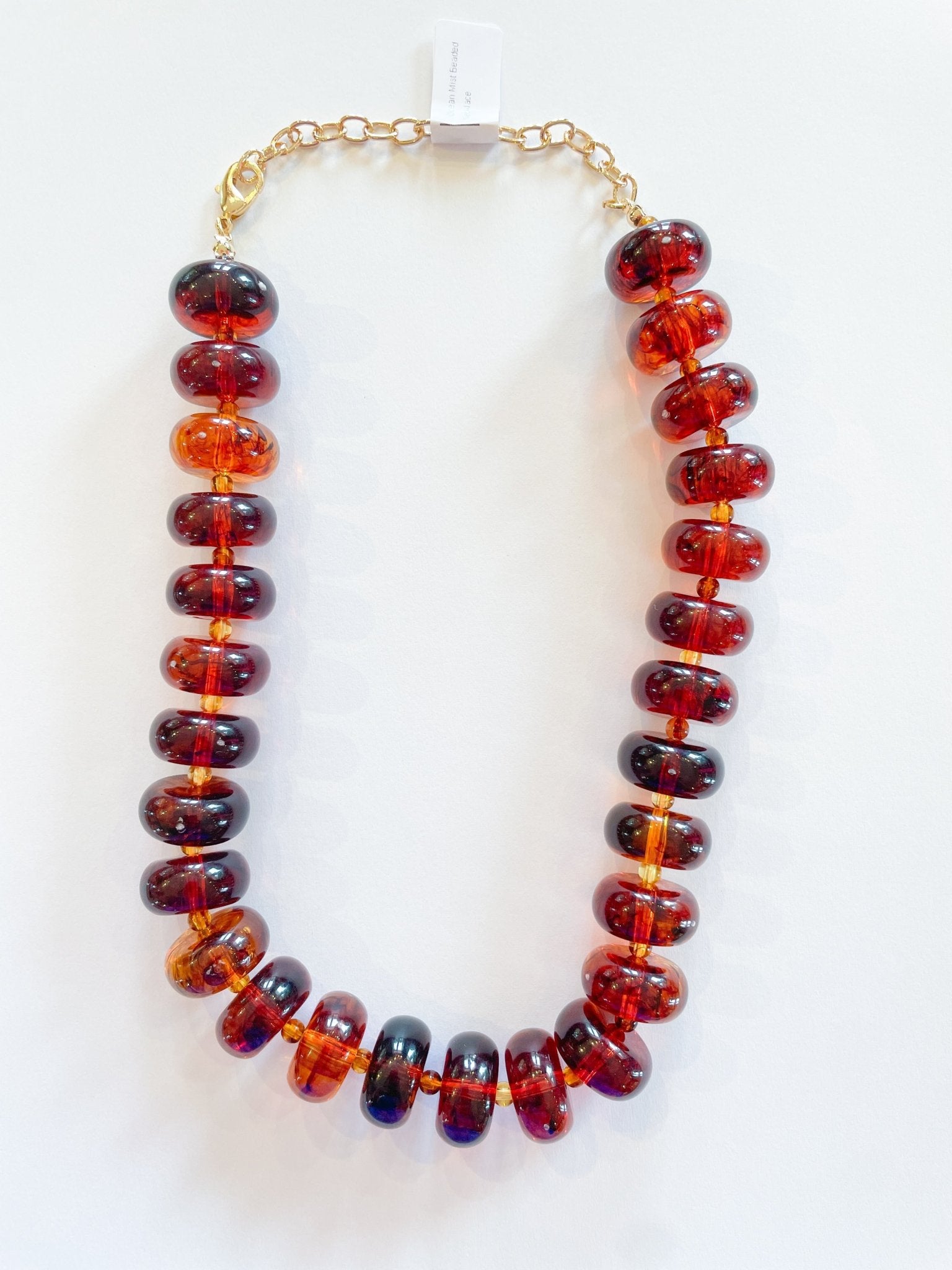 Ocean Mist Beaded Necklace - Swoon Boutique New Orleans