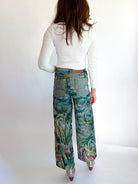 Off-White Long Sleeve Flower Top - Swoon Boutique New Orleans