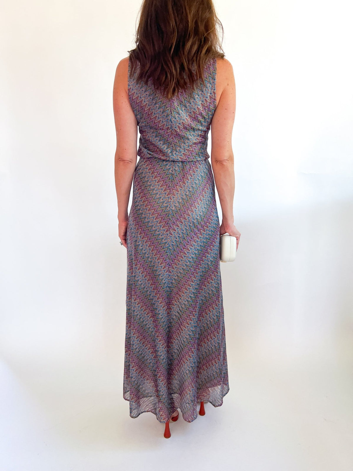 Olive Chevron Maxi Skirt - Swoon Boutique New Orleans