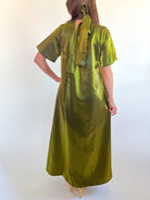 Olive Grove Midi Dress - Swoon Boutique New Orleans