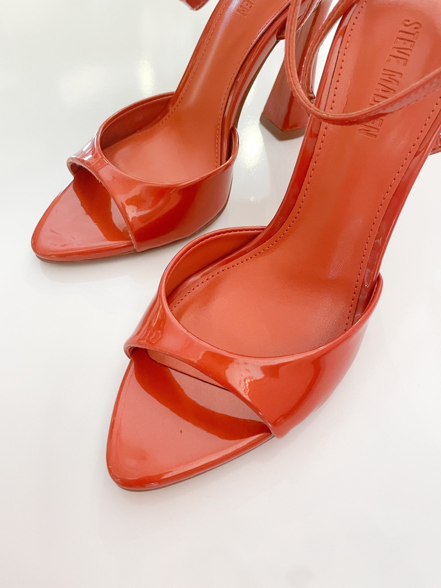 Orange Beki Heel - Swoon Boutique New Orleans