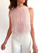 Oro Feather Tank - Swoon Boutique New Orleans