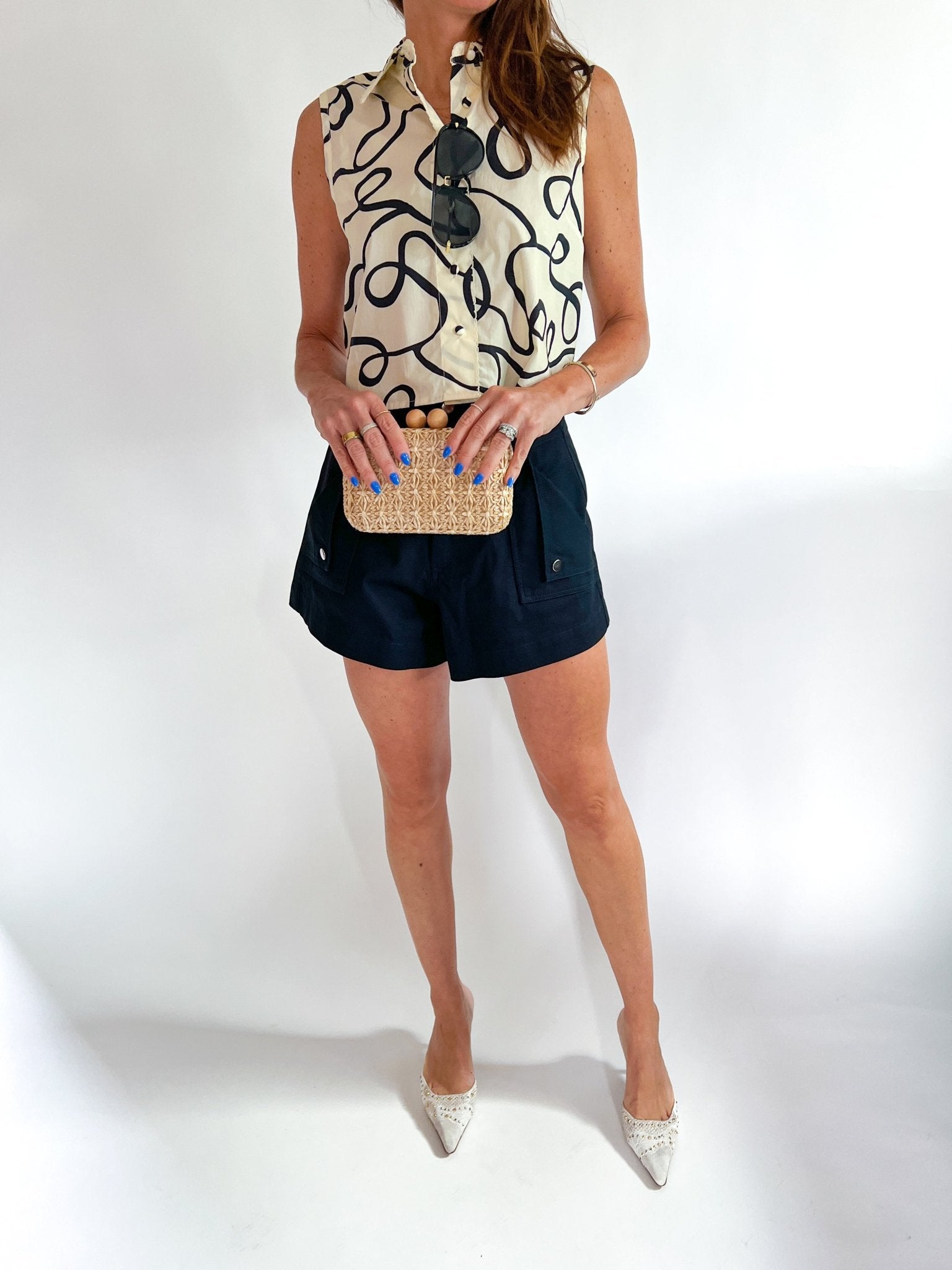 Paige Scribble Top - Swoon Boutique New Orleans