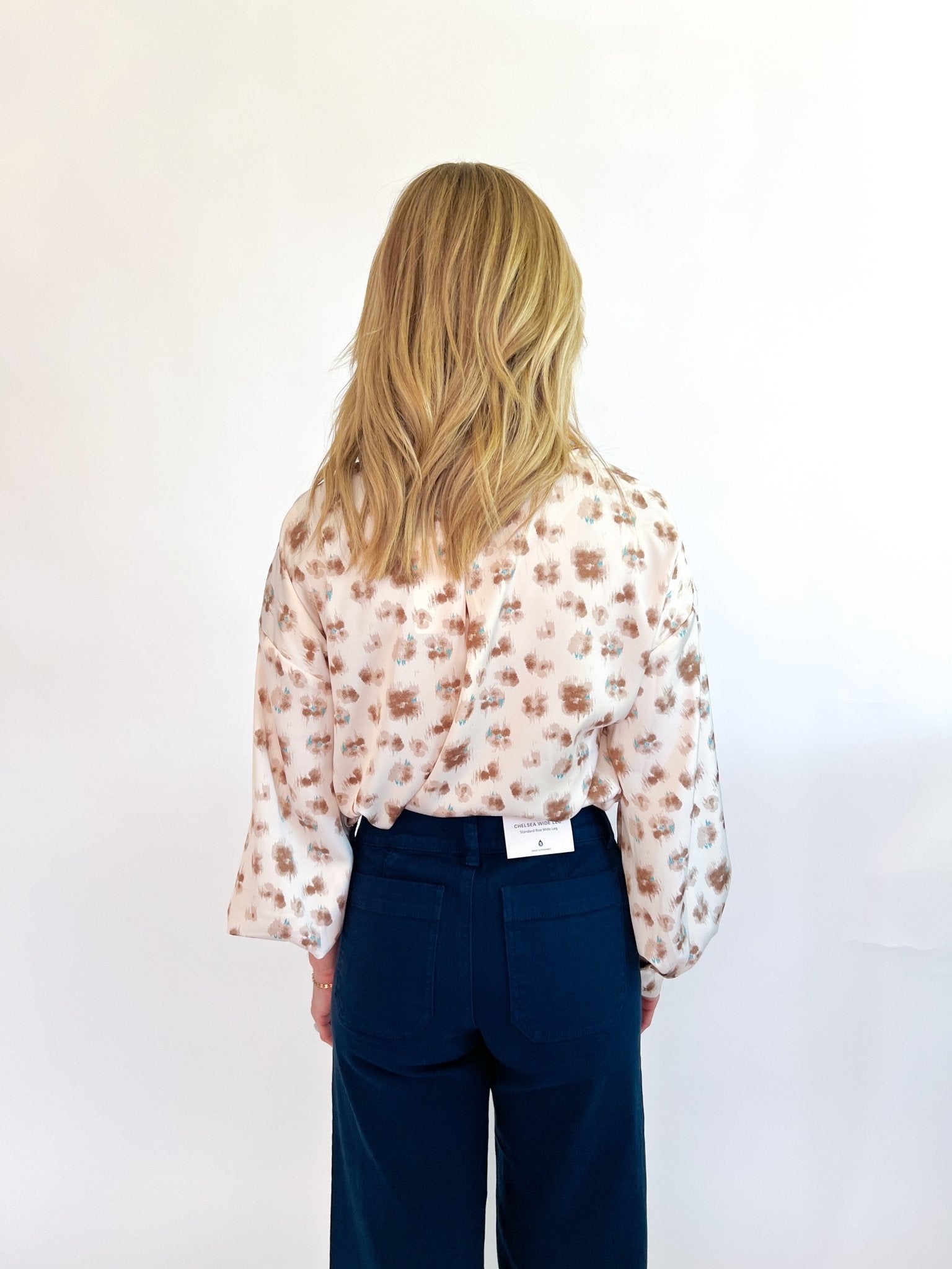 Painted Petals Blouse - Swoon Boutique New Orleans