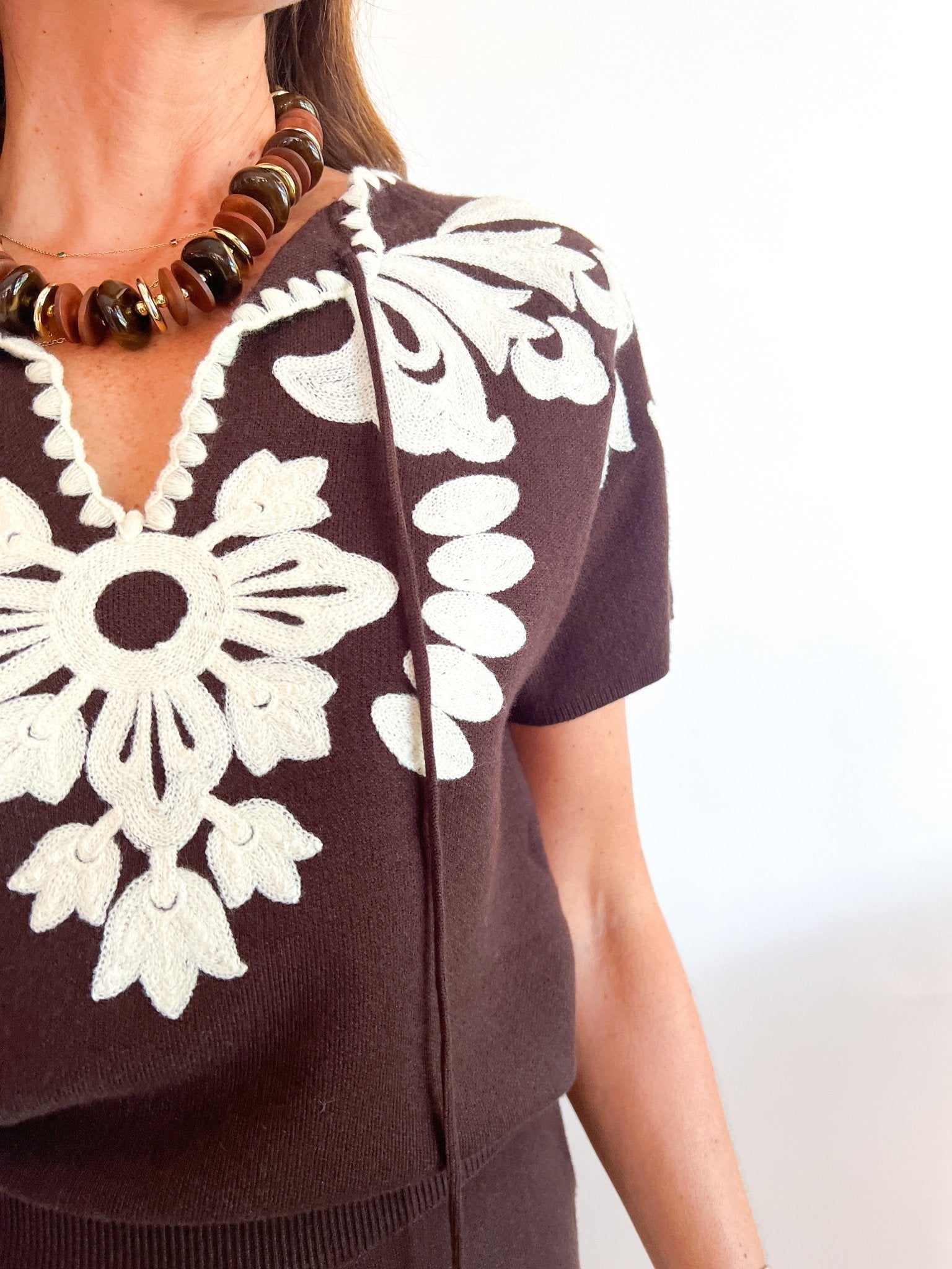 Palermo Embroidered Set - Swoon Boutique New Orleans