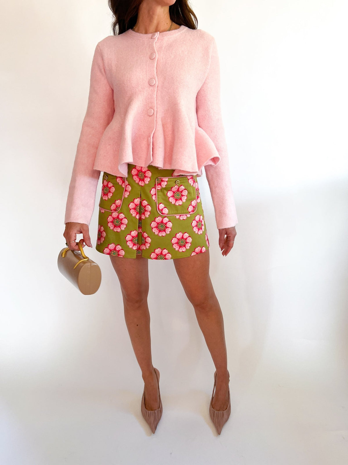 Parisian Afternoon Peplum Wool Sweater Top - Swoon Boutique New Orleans