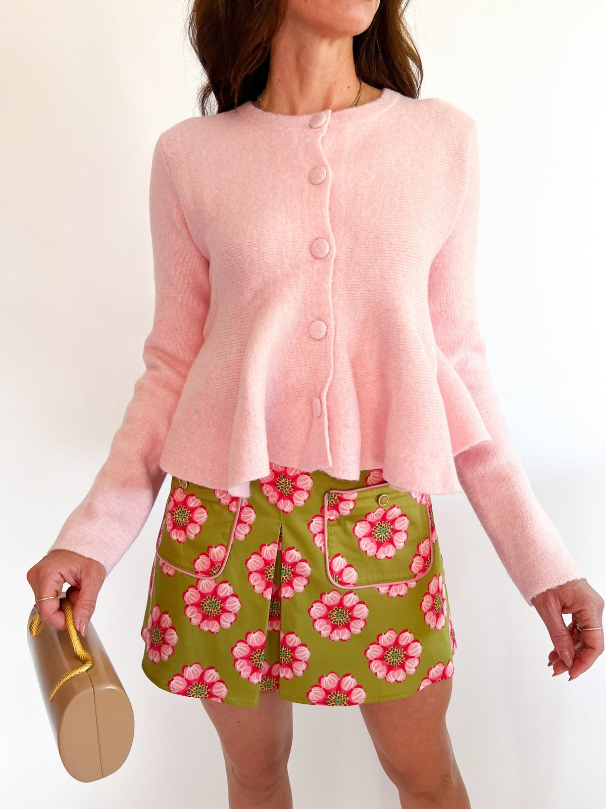 Parisian Afternoon Peplum Wool Sweater Top - Swoon Boutique New Orleans