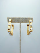 Pearl Diamond Hoop - Swoon Boutique New Orleans