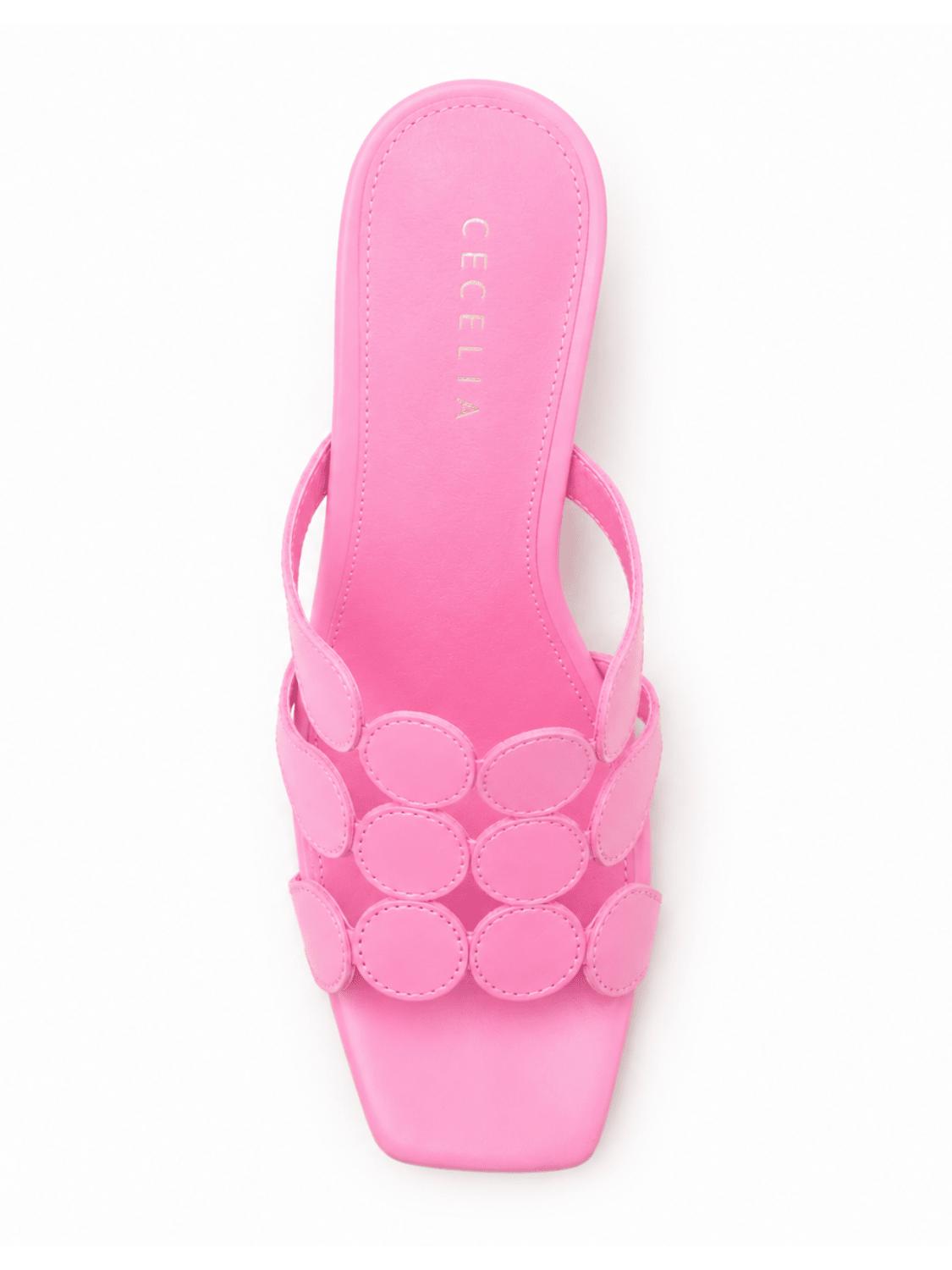 Pink Jessica Flare Heel - Swoon Boutique New Orleans