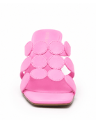 Pink Jessica Flare Heel - Swoon Boutique New Orleans