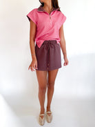 Polka Dot Mini Skort - Swoon Boutique New Orleans