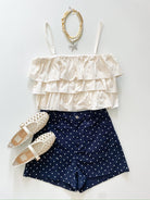 Polka Dot Shorts - Swoon Boutique New Orleans