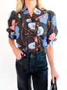 Poppy Floral Smocked Top - Swoon Boutique New Orleans