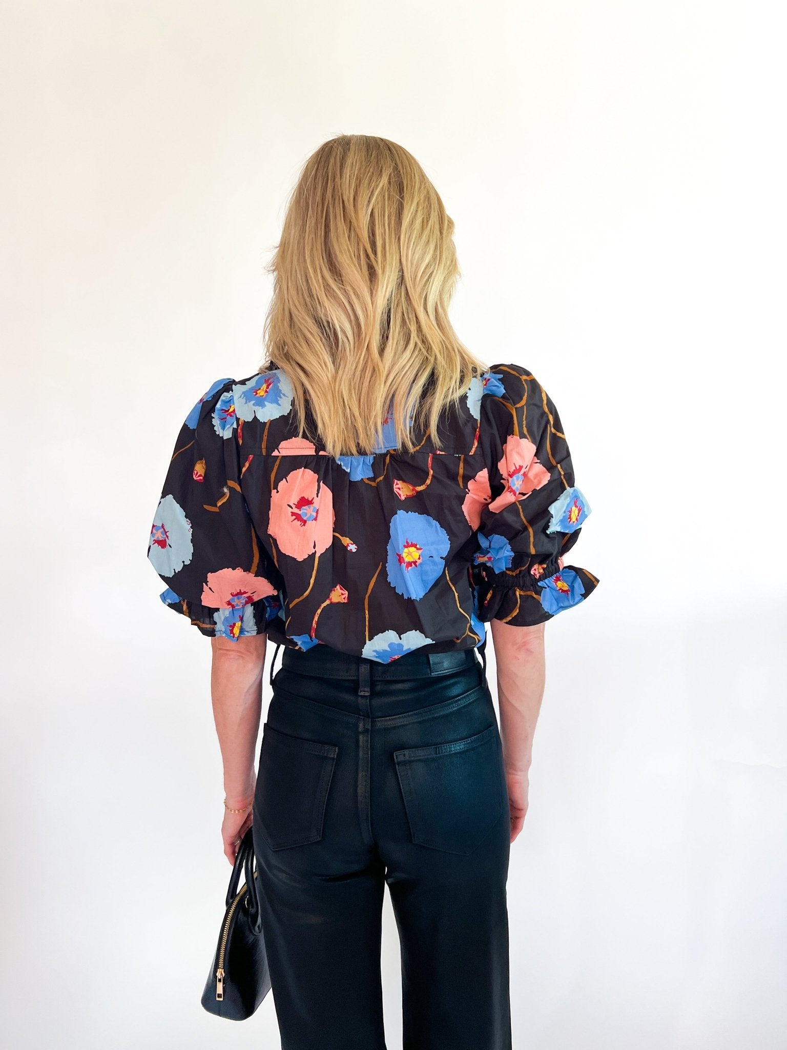 Poppy Floral Smocked Top - Swoon Boutique New Orleans