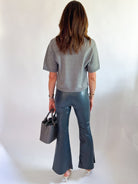 Poppy Leather Flare Pants - Swoon Boutique New Orleans