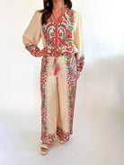 Presley Scroll Pants - Swoon Boutique New Orleans