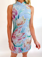 Priselle High Neck Mini Dress - Swoon Boutique New Orleans
