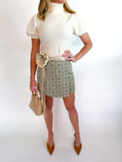 Puff Sleeve Turtleneck Sweater - Swoon Boutique New Orleans