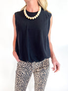 Quinn Bubble Shell Top - Swoon Boutique New Orleans