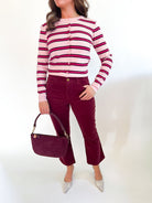 Rainbow Striped Cardigan - Swoon Boutique New Orleans