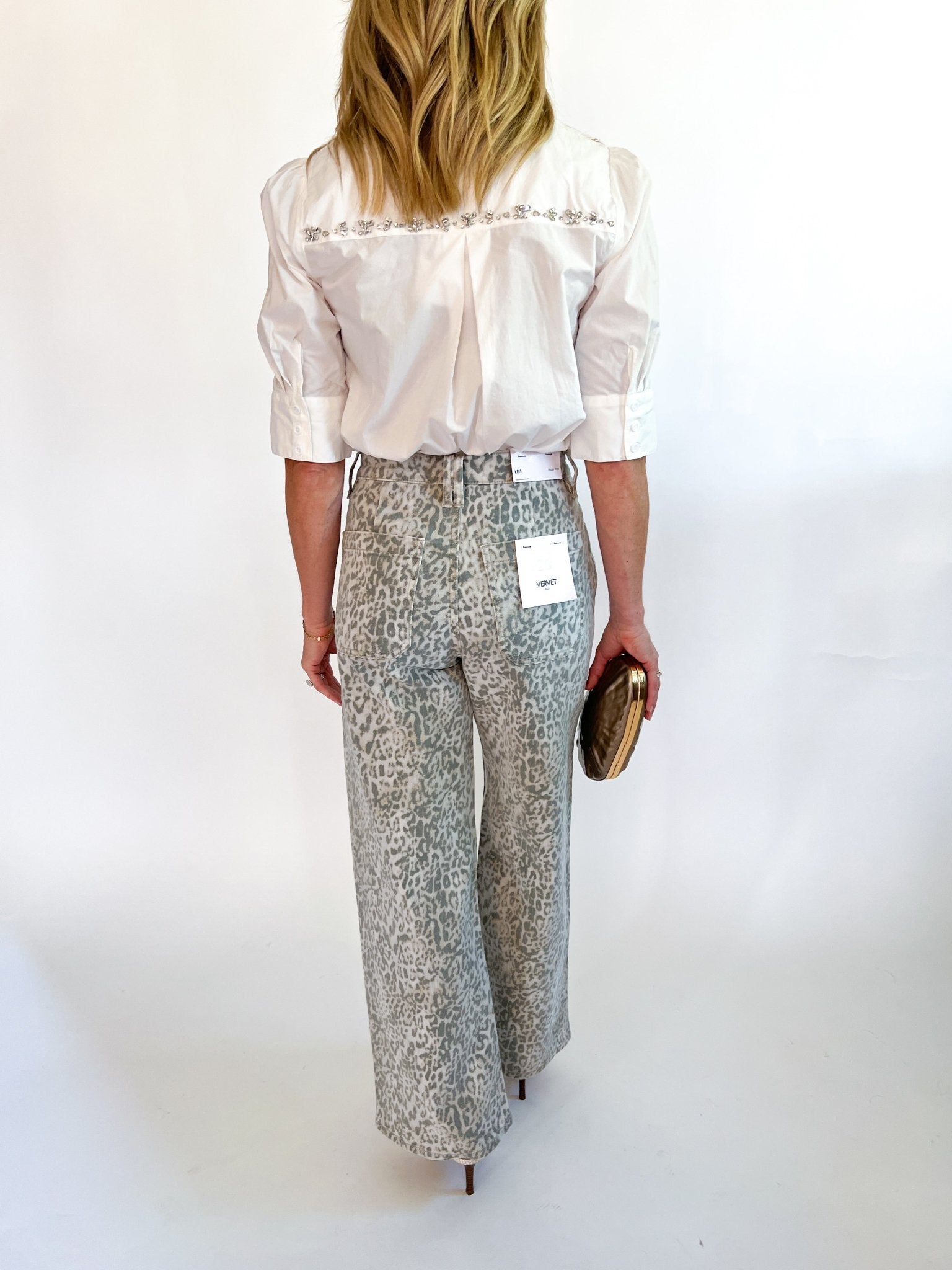 Rebecca Rhinestone Top - Swoon Boutique New Orleans