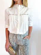 Rebecca Rhinestone Top - Swoon Boutique New Orleans