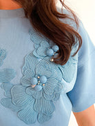 Rita Flower Top - Swoon Boutique New Orleans