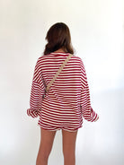 Romy Striped Pull-On Shorts - Swoon Boutique New Orleans