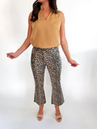 Ruffle Neck Shell Top - Swoon Boutique New Orleans