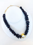 Sariah Gemstone Chip Necklace - Swoon Boutique New Orleans