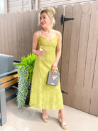 Serafina Midi Dress - Swoon Boutique New Orleans