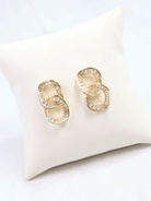 Serenity Circle Link Earring - Swoon Boutique New Orleans