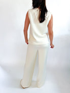 Simmons Pristine Half Zip Tank - Swoon Boutique New Orleans