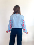 Skyline Trim Sweater - Swoon Boutique New Orleans