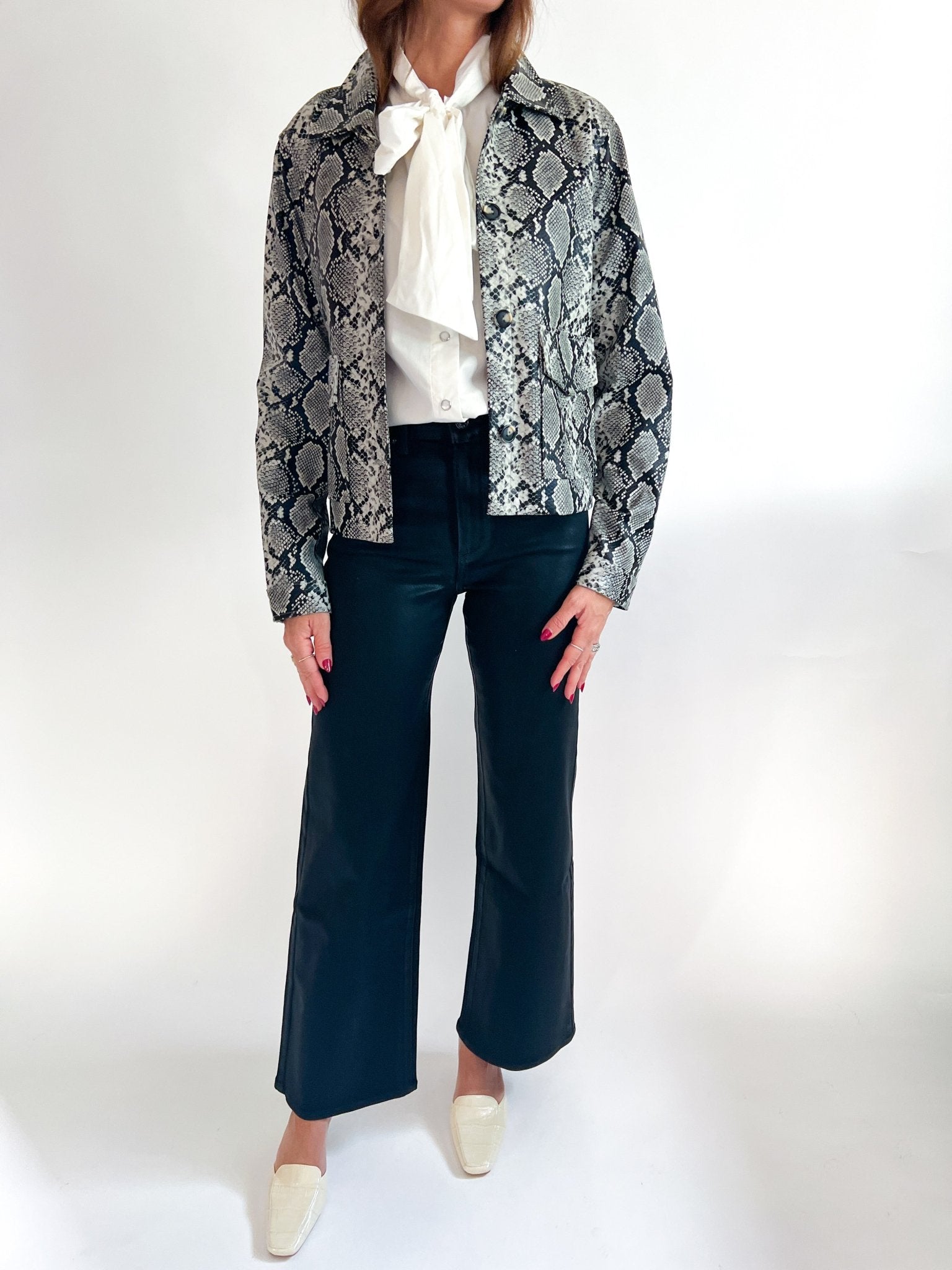 Sleeveless Bow Necktie Top - Swoon Boutique New Orleans