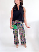 Sleeveless Split Neck Poplin Top - Swoon Boutique New Orleans