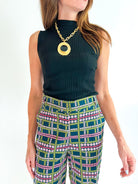Sleeveless Turtleneck Knit Top - Swoon Boutique New Orleans