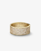 Slick Pave Ring - Swoon Boutique New Orleans