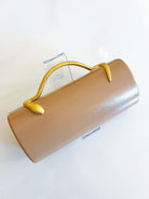 Snake Handle Leather Clutch - Swoon Boutique New Orleans