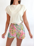 Solid Cap Sleeve Knit Top - Swoon Boutique New Orleans