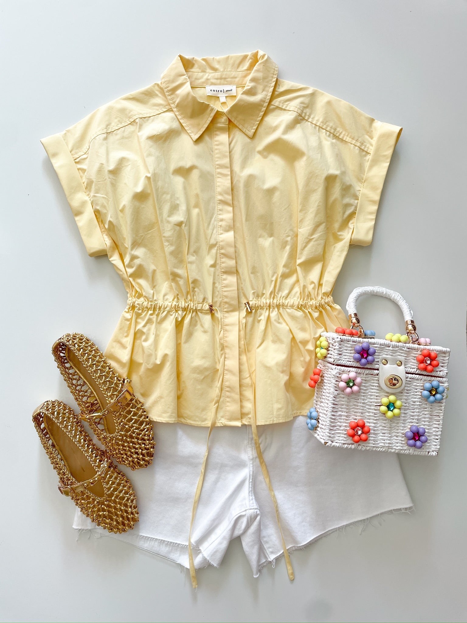 Solid Cap Sleeve Top - Swoon Boutique New Orleans